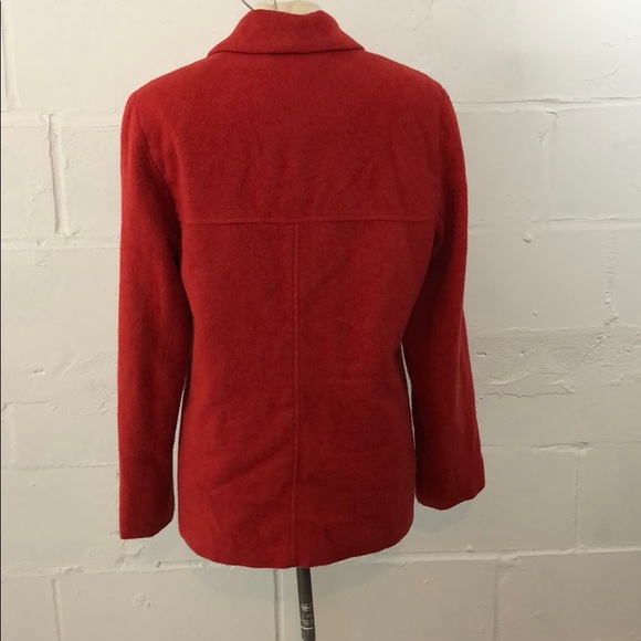 Saks Fifth Avenue Wool Blend Double Breasted Jacket - Picture 2 of 7